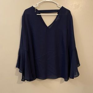ADORABLE Navy Blouse